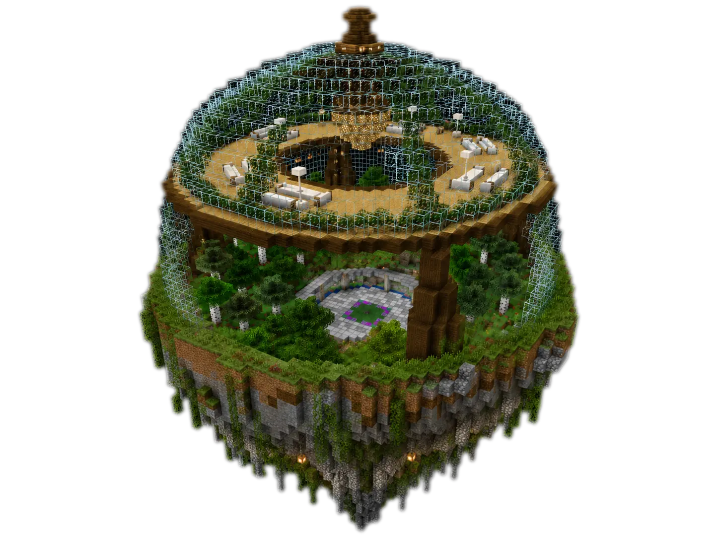 Skill & Rhythm Events floating category island