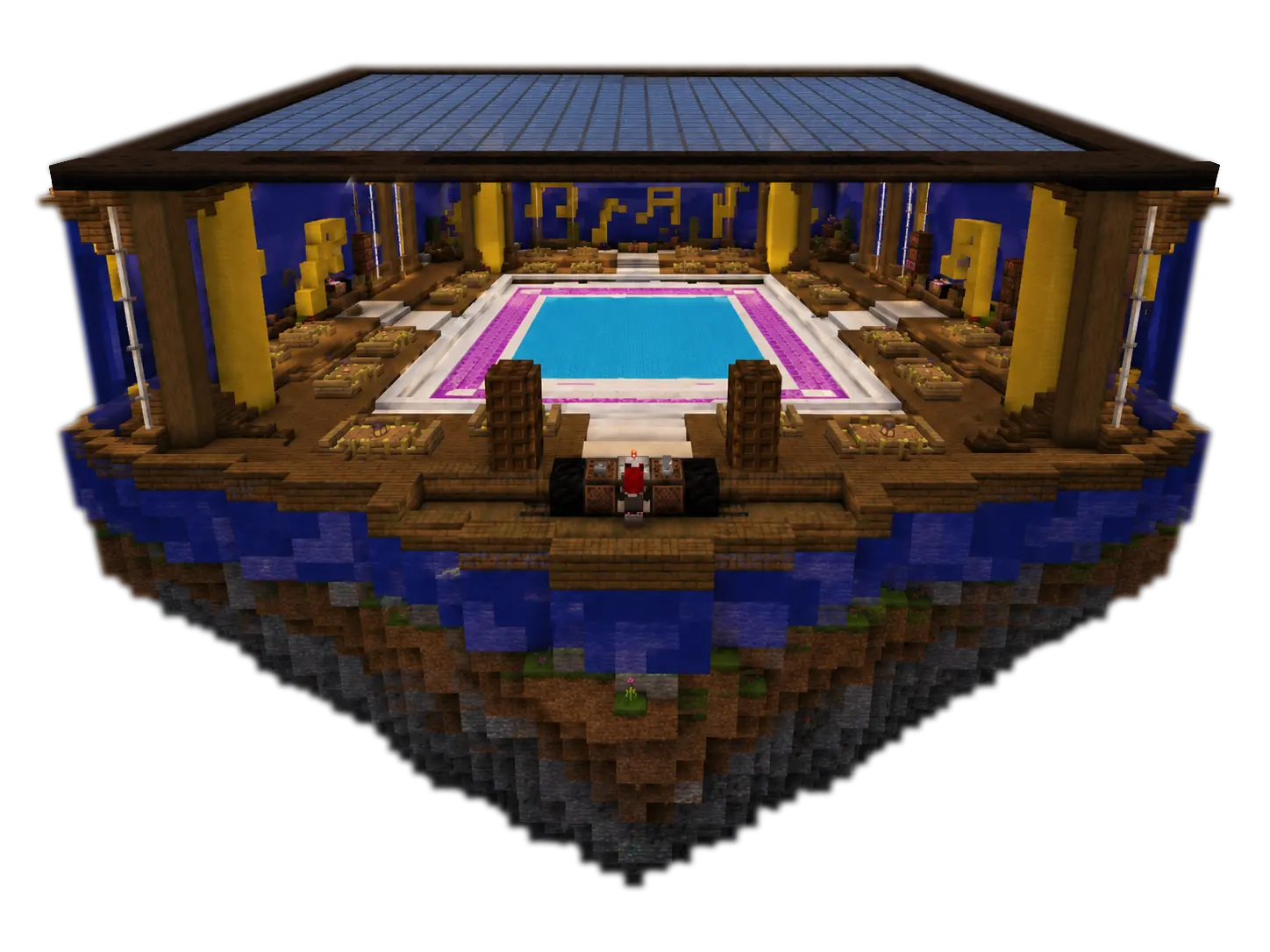 Skill & Rhythm Events floating category island