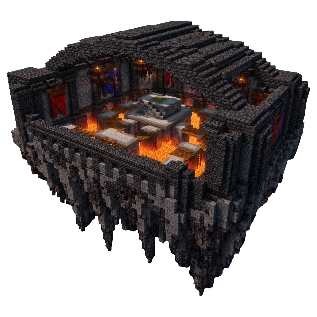 Team Events floating category island